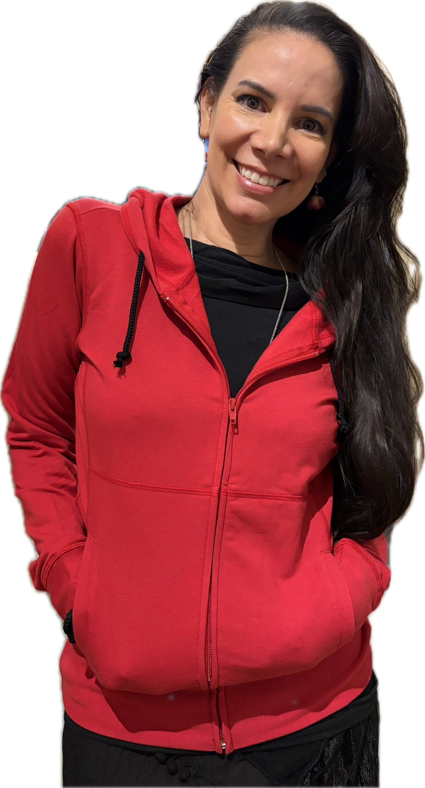 JF1 Zoe Zip Hoodie - Organic Cotton & Bamboo Fleece