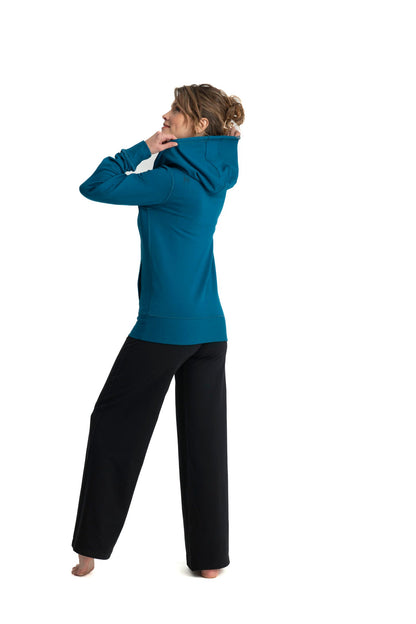 JF1 Zoe Zip Hoodie - Organic Cotton & Bamboo Fleece