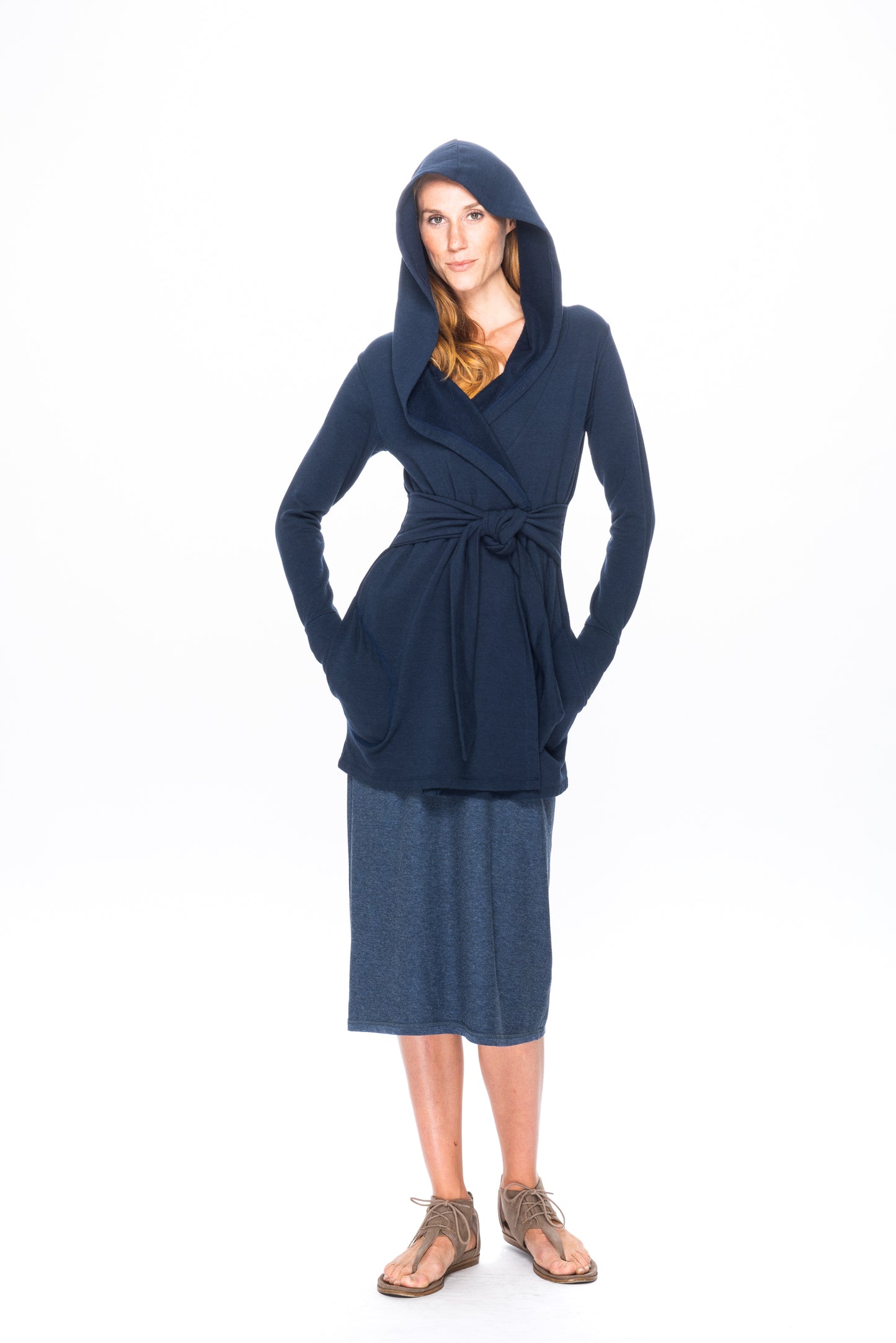 JF3 Kira Kimono - Organic Cotton & Bamboo Fleece